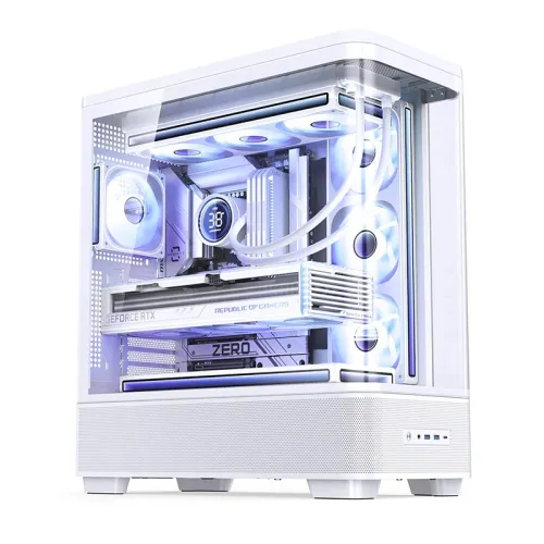 CASE PC JONSBO TK-5 WHITE– Mid Tower ATX| VGA 460mm| AIO 360mm